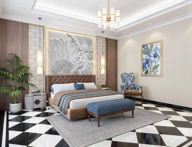 Developer’s visualisation of luxury suites at The Sarayu
